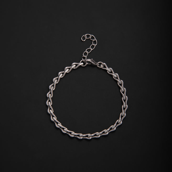Elegant Geometric Link Bracelet Kalsten