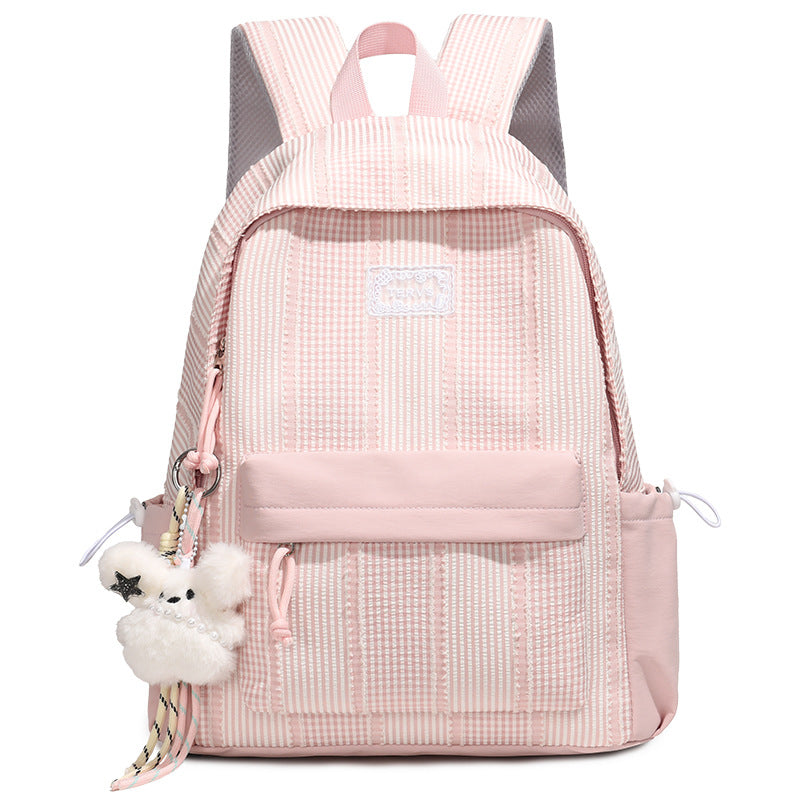Stylish Striped Design Backpack Kalsten