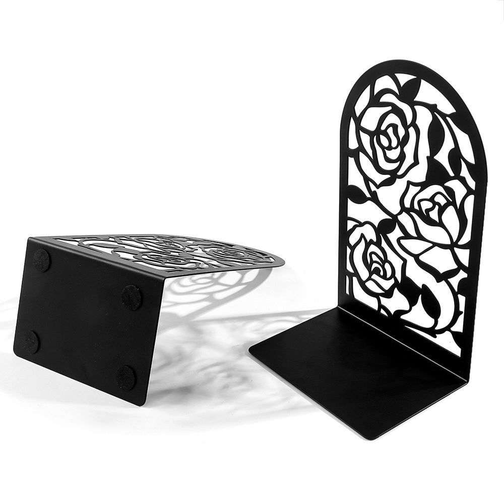 Artistic Floral Bookend Set