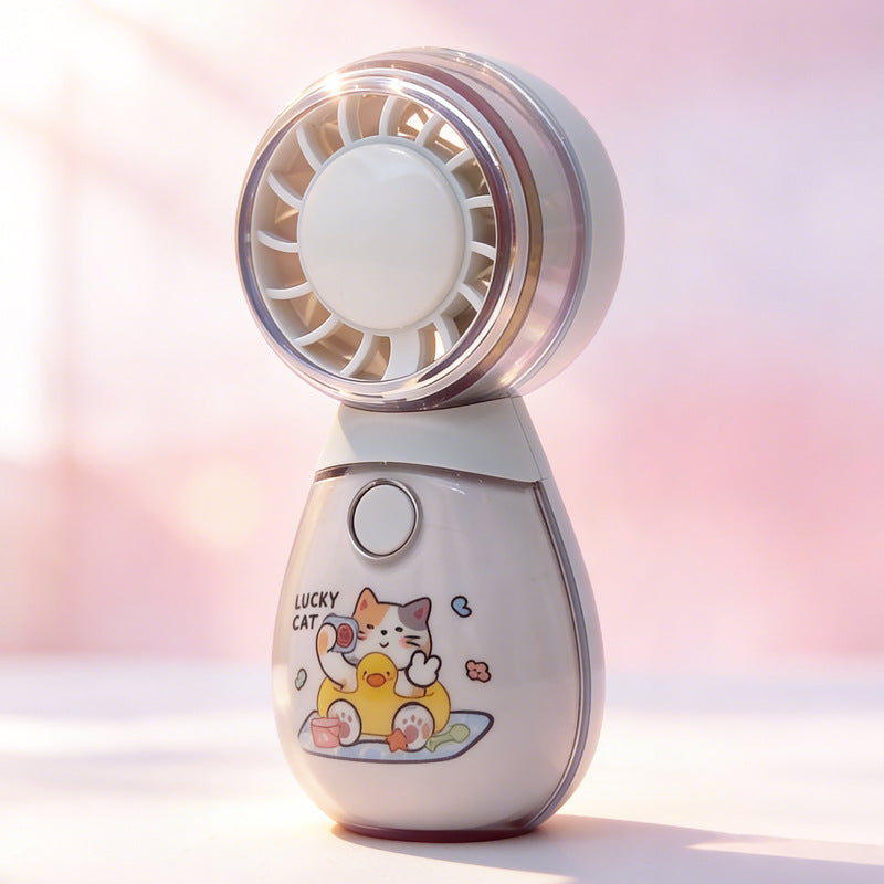 Unisex Portable Mini Fan with Cute Animal Design Kalsten