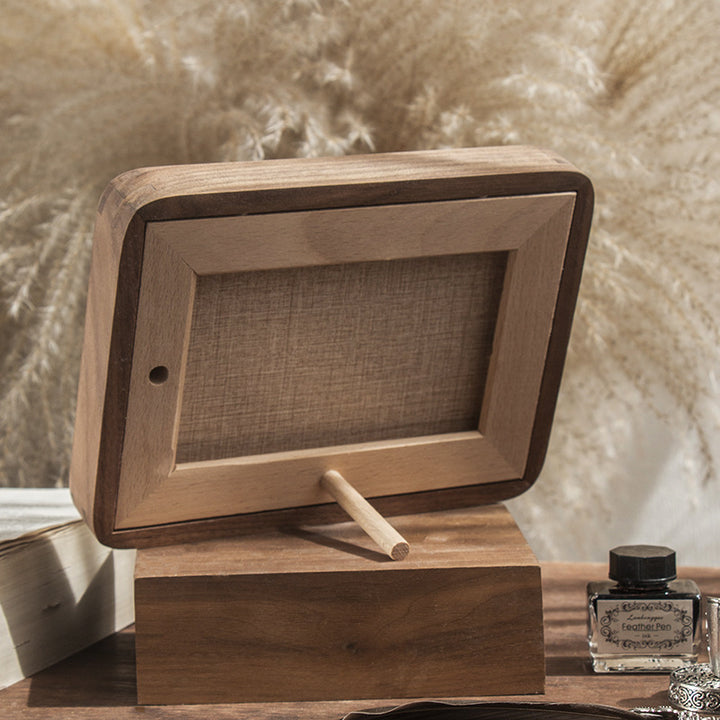 Premium Wooden Tabletop Photo Frame for Display