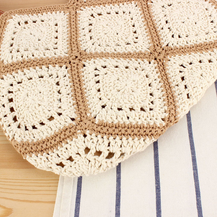 Handcrafted Macramé Shopper Bag Kalsten