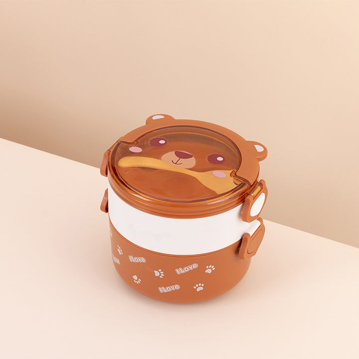 Cute Panda-Themed Food Storage Container
