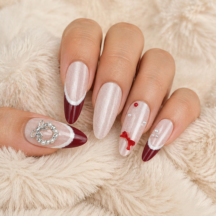 Decorative Holiday-Themed Press-On Nails Kalsten
