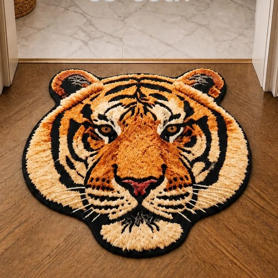 Lions Theme Decorative Floor Mat
