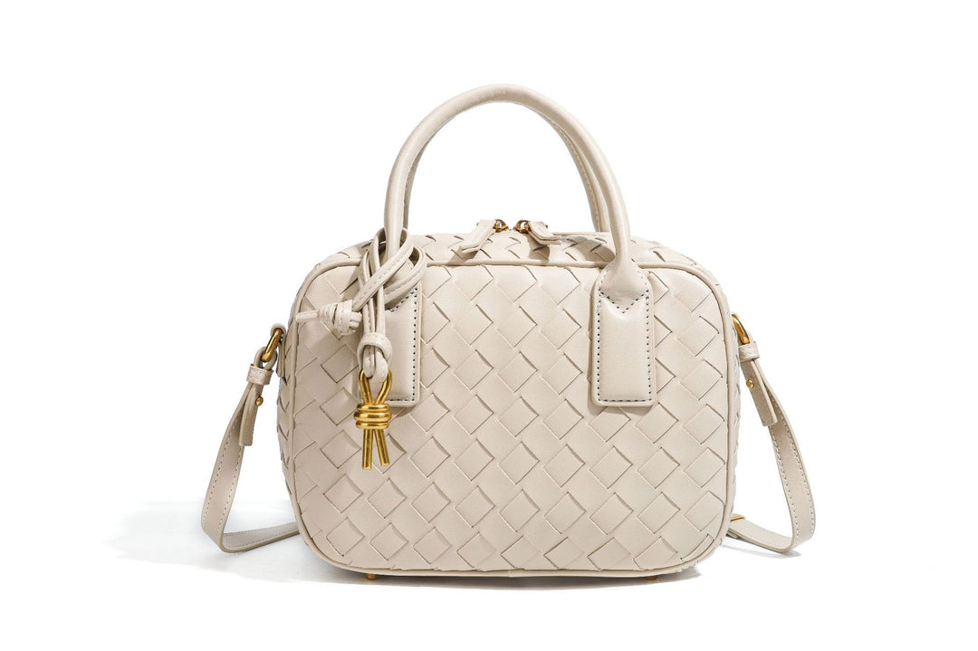 Textured Leather Boutique Handbag Kalsten