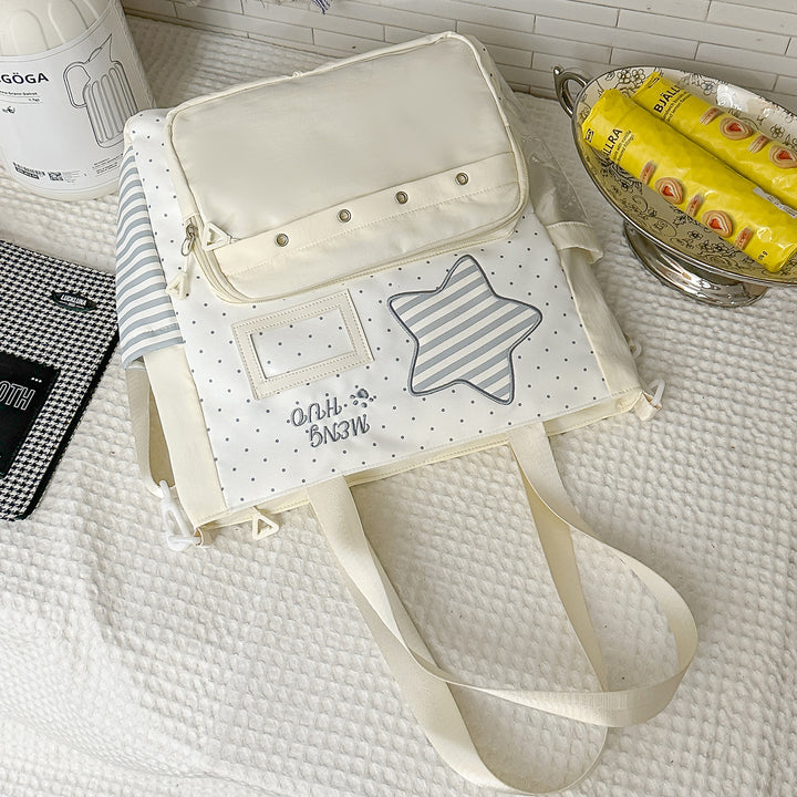 Fun-Themed Star Print Backpack Kalsten