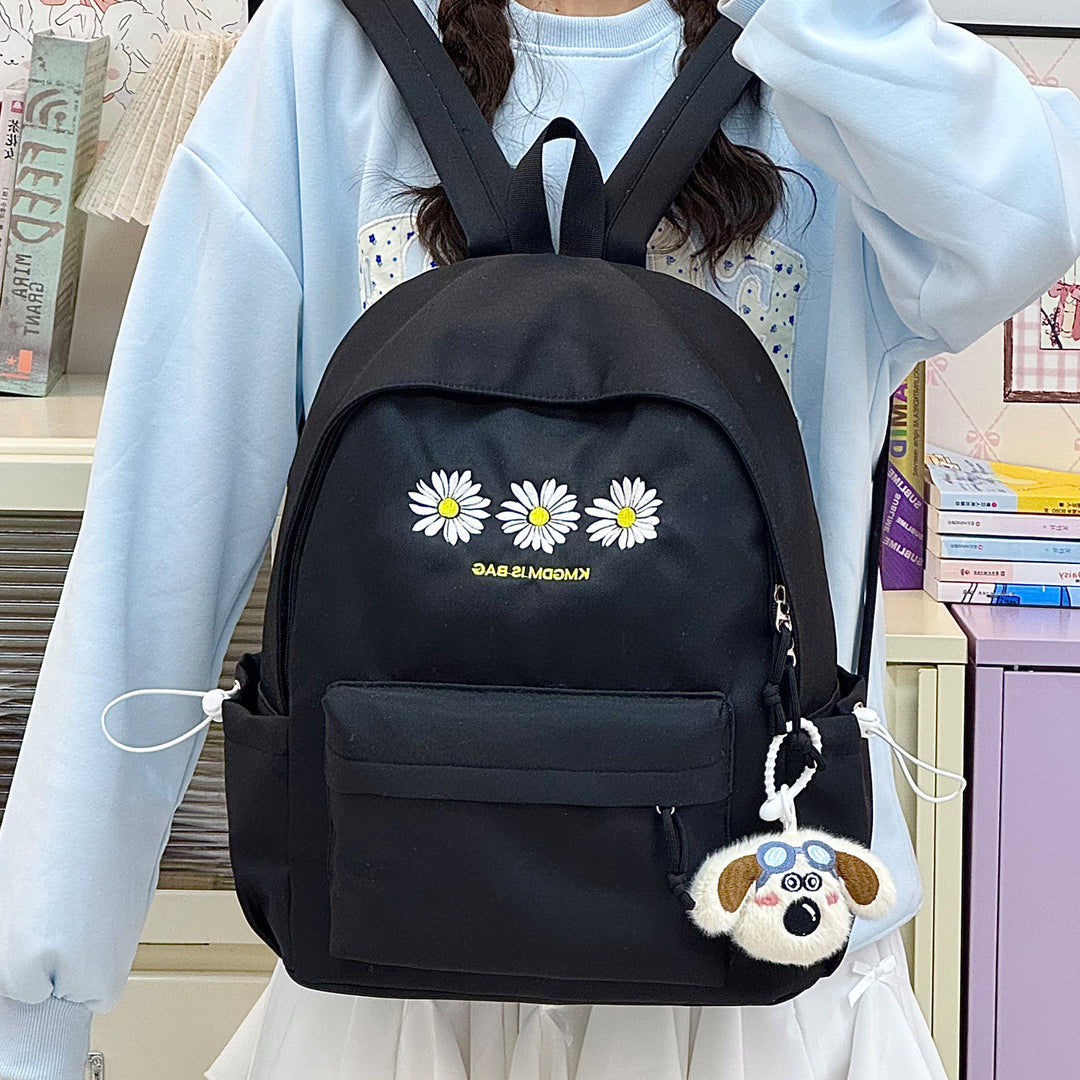 Embroidered Floral Backpack Kalsten
