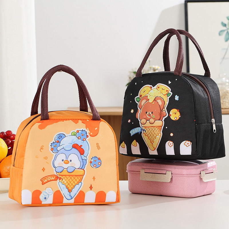 Cartoon-Themed Insulated Lunch Bag Kalsten
