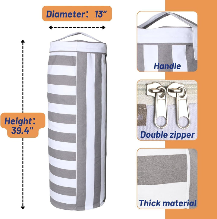 Storage container with practical carrying handle and stylish design Kalsten