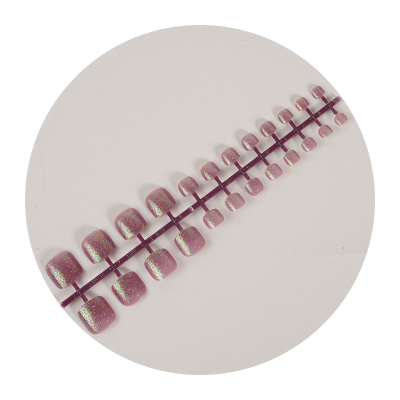 Glittery Press-On Nail Art Kalsten