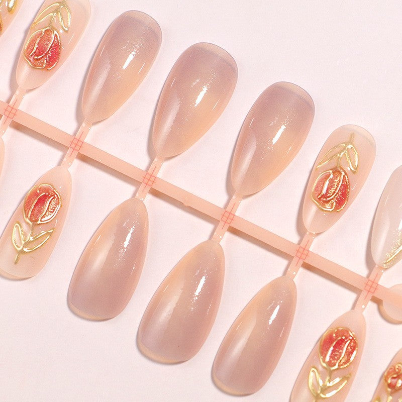 Elegant Press-on Nail Set Kalsten