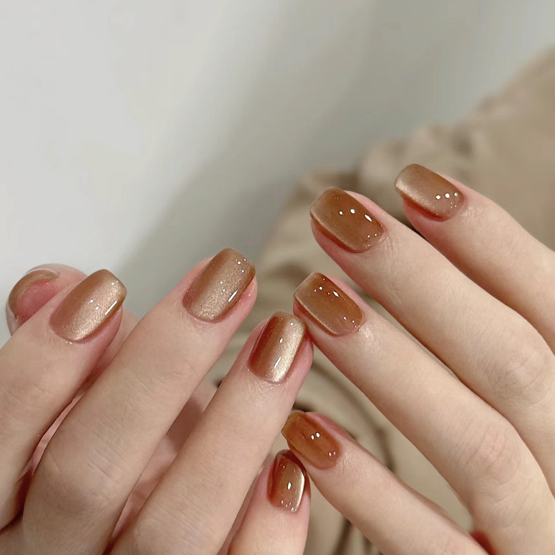 Glossy Ombre Press-On Nails Kalsten