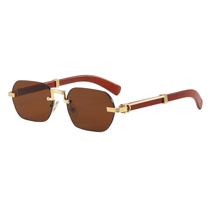 Women's Geometric Designer Sunglasses with Luxurious Metal Frame Kalsten