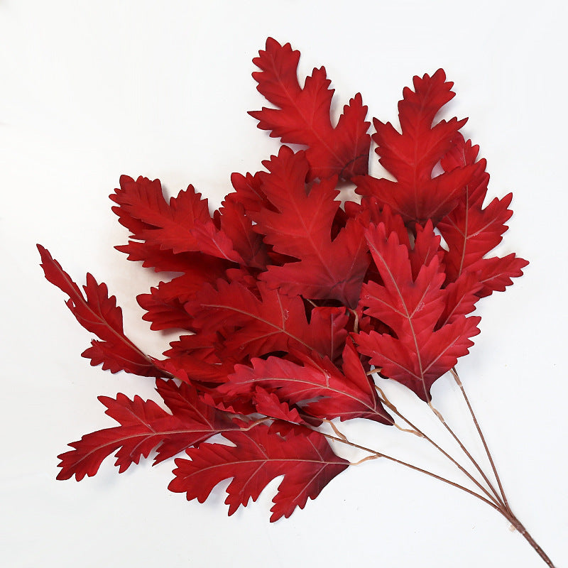 Elegant Faux Leaf Stem Arrangement