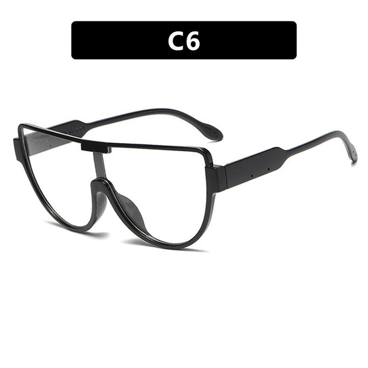 Women’s Fashion Sunglasses with Futuristic Shield Design Kalsten