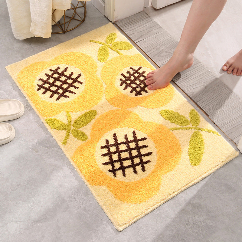 Leaf Pattern Area Rug for Home Decor