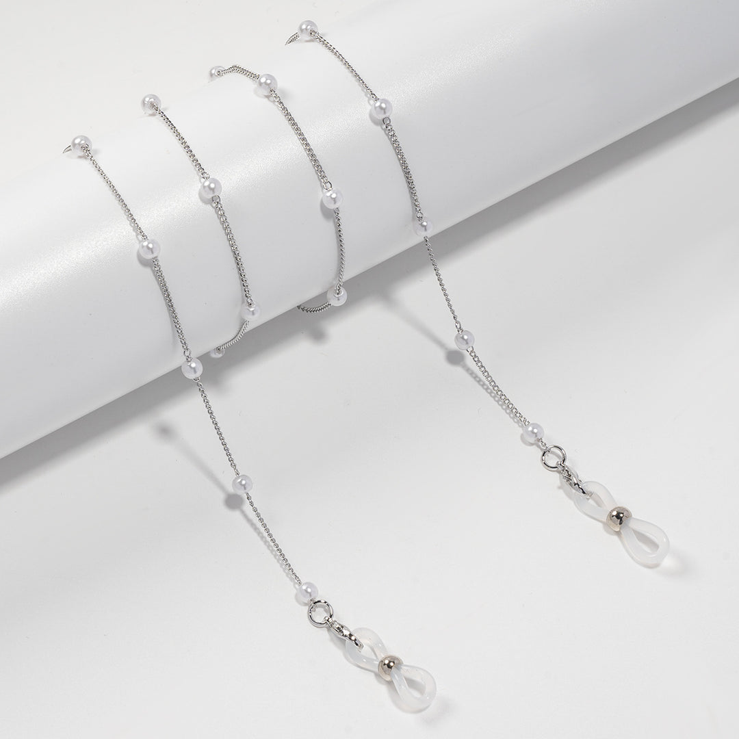 Elegant Pearl Beaded Eyewear Chain Kalsten