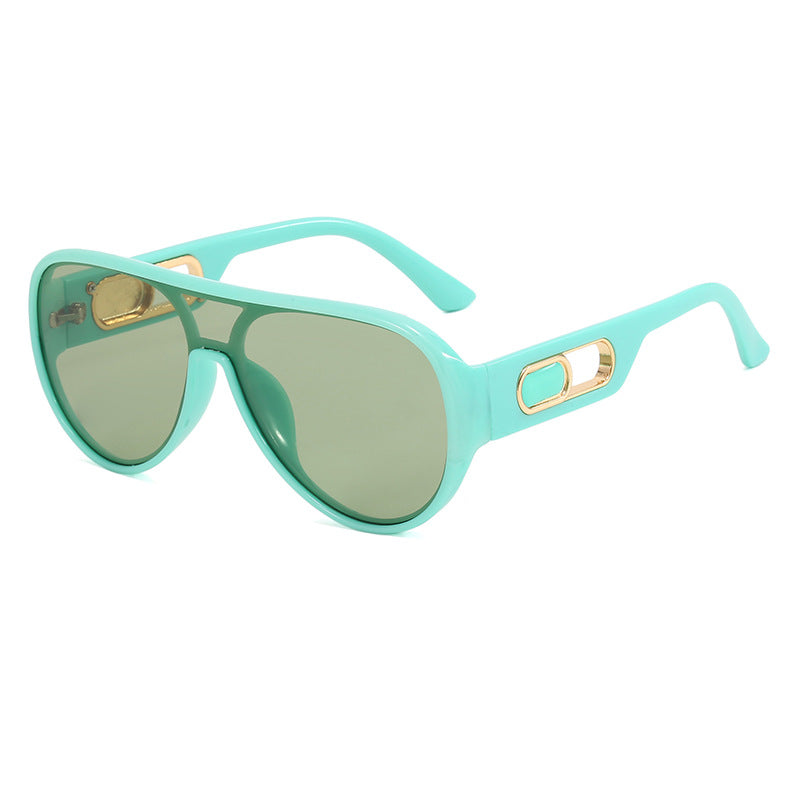 Ladies Elegant Oversize Sunglasses with Designer Details Kalsten
