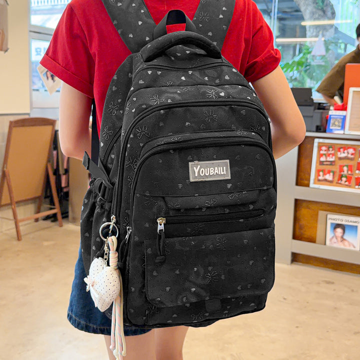 Charming Floral Print Backpack Kalsten