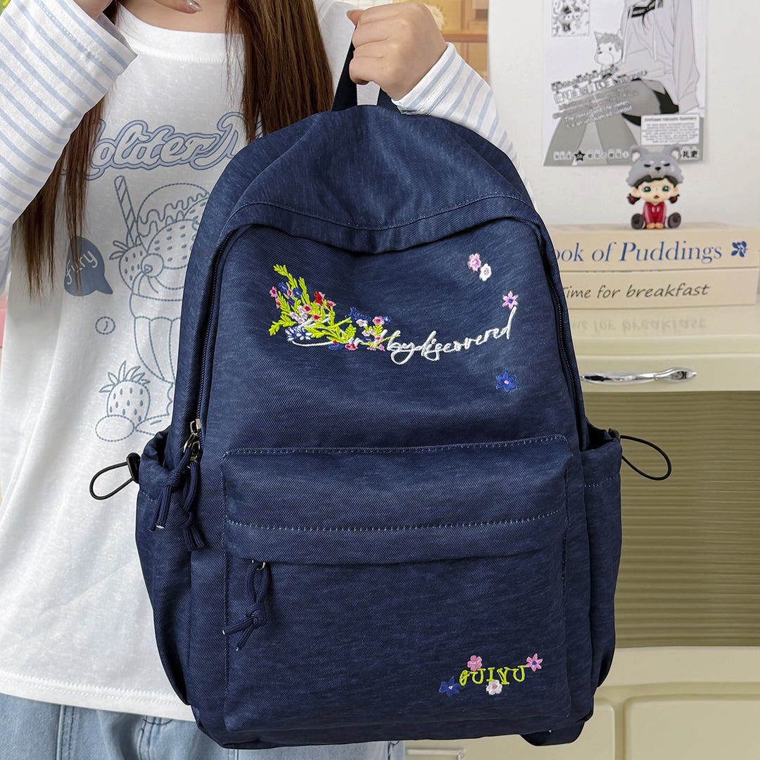 Floral Embroidered Backpack Kalsten 1791206093