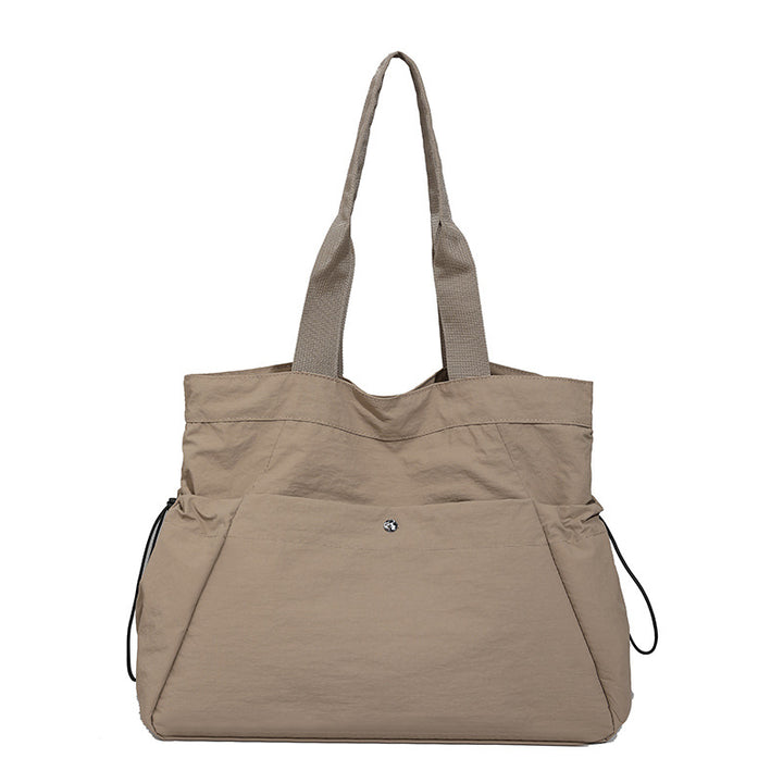 Spacious And Functional Tote Bag With Side Pockets Kalsten