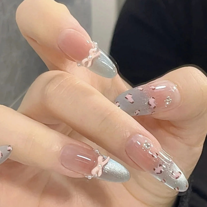 Decorative Long Nail Art