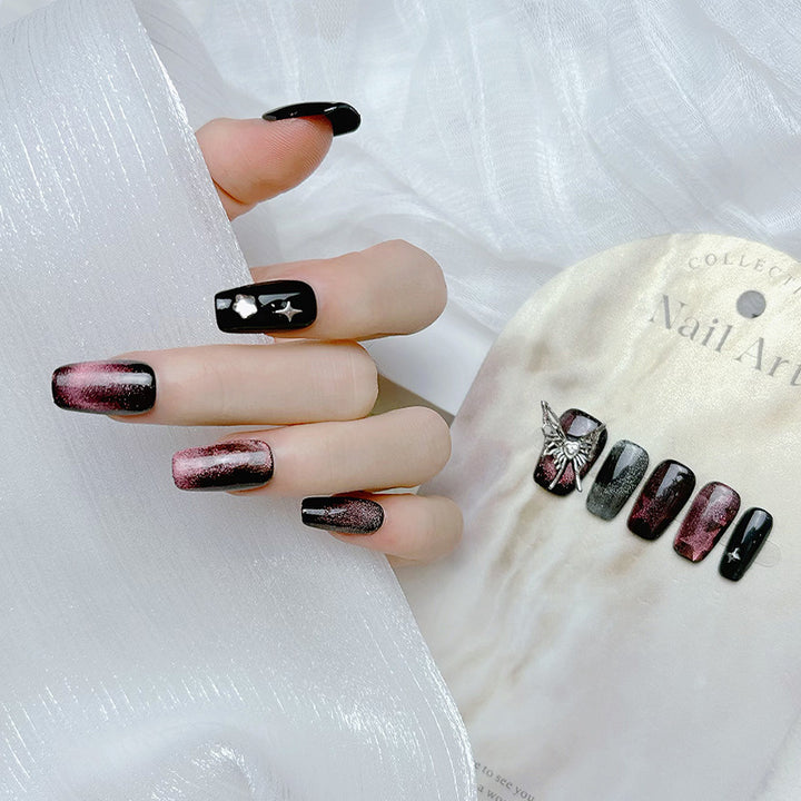 Decorative Press-On Nail Set Kalsten