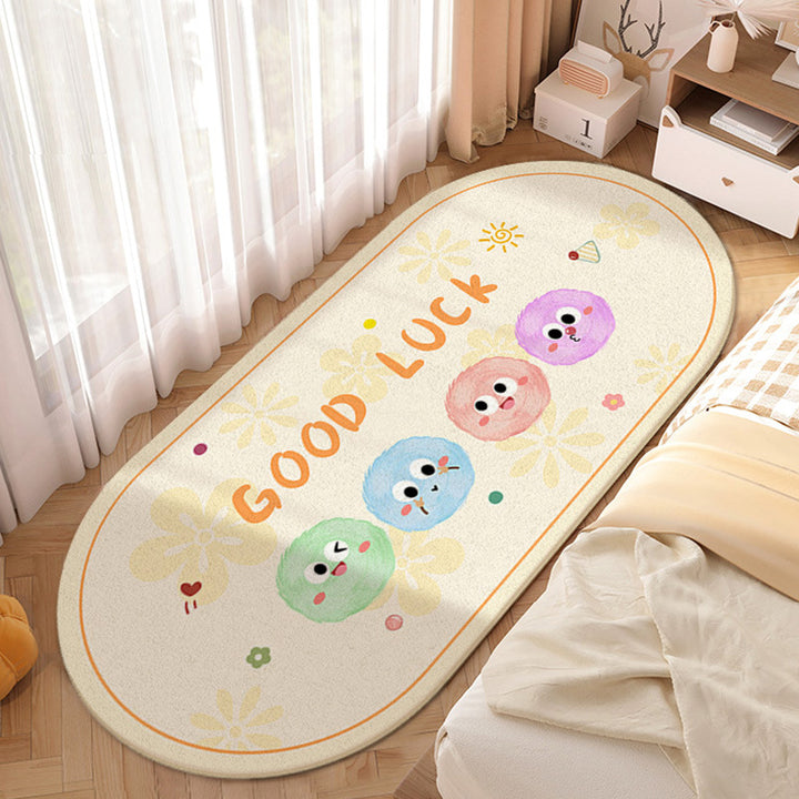 Cartoon Animal-shaped Plush Bath Mat