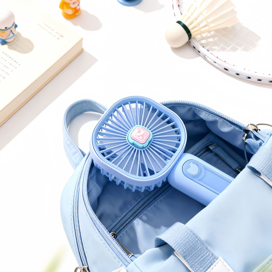 Women's portable hand fan with cute bear design Kalsten
