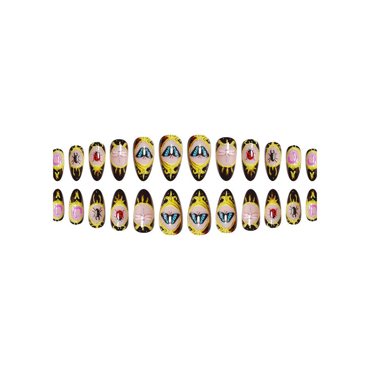 Ornate Insect-Themed Nail Art Extensions Kalsten