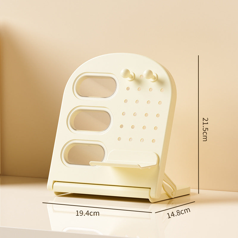 Multi-Functional Desktop Organizer with Adjustable Slots Kalsten