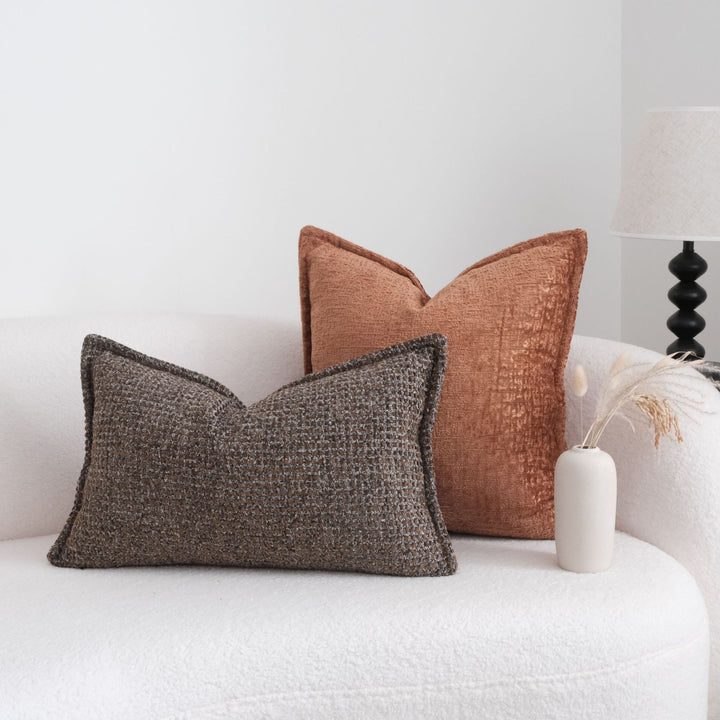 Textured Throw Pillow for Bedroom Home Decor