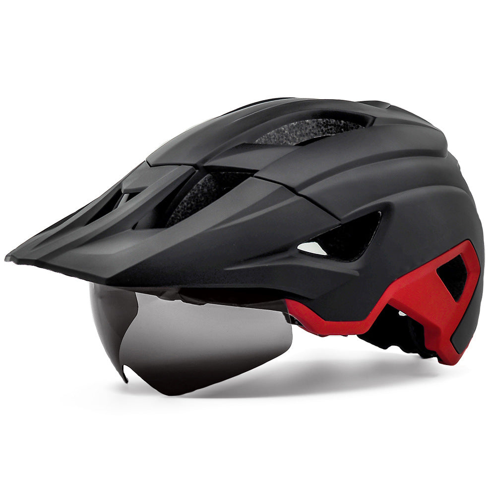 Advanced Mountain Biking Helmet with Integrated Visor Kalsten