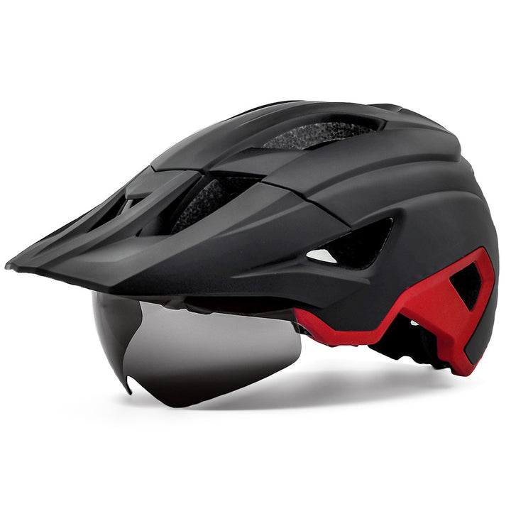 Advanced Mountain Biking Helmet with Integrated Visor Kalsten