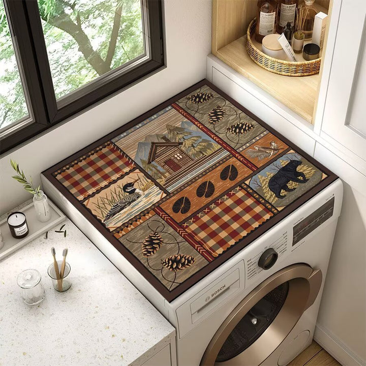 Wildlife-Themed Laundry Room Mat Kalsten