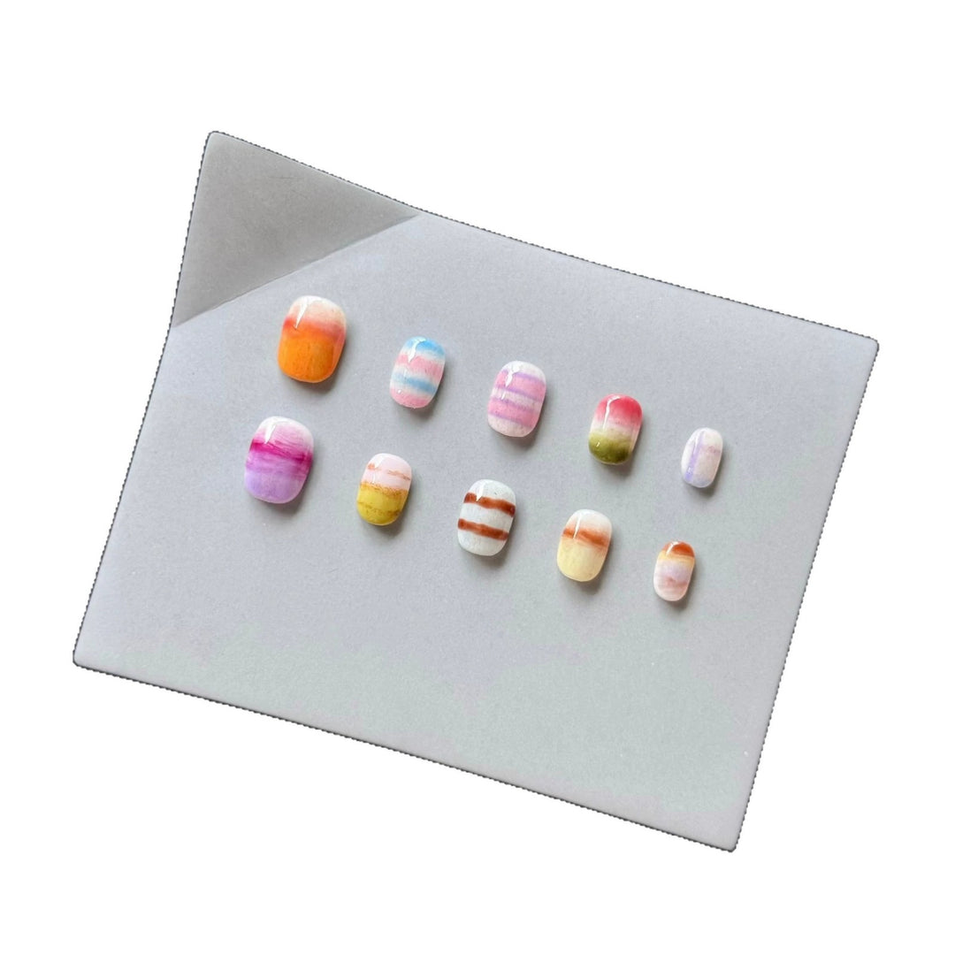 Artistic Gradient Nail Print Set