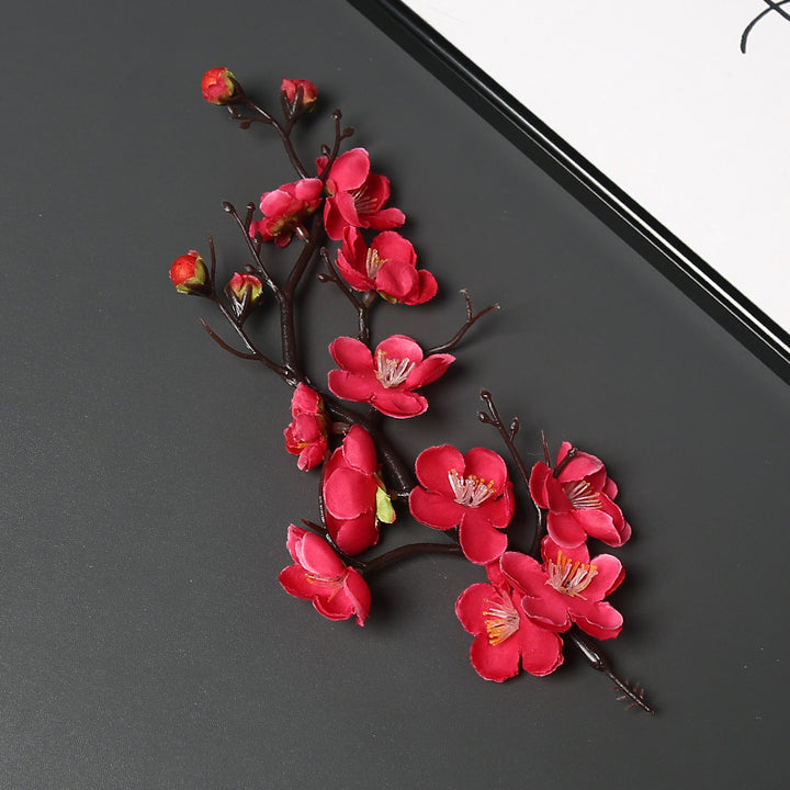 Elegant Silk Floral Hair Clip for Decorative Styling