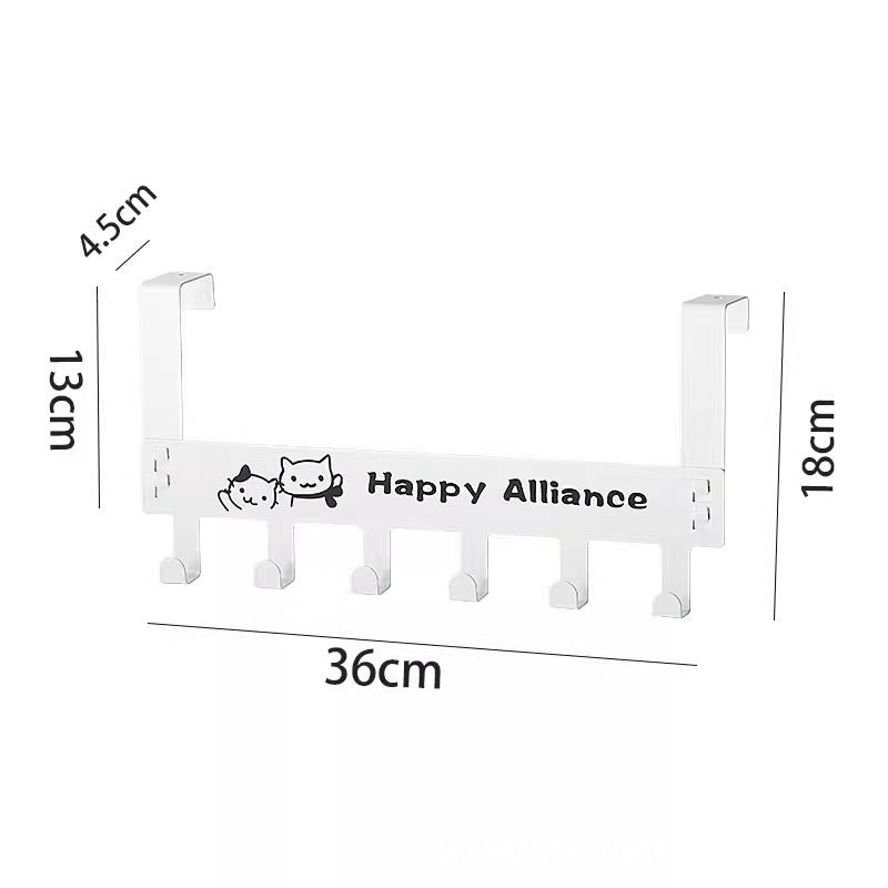 Decorative Animal-Themed Wall Hook Rack