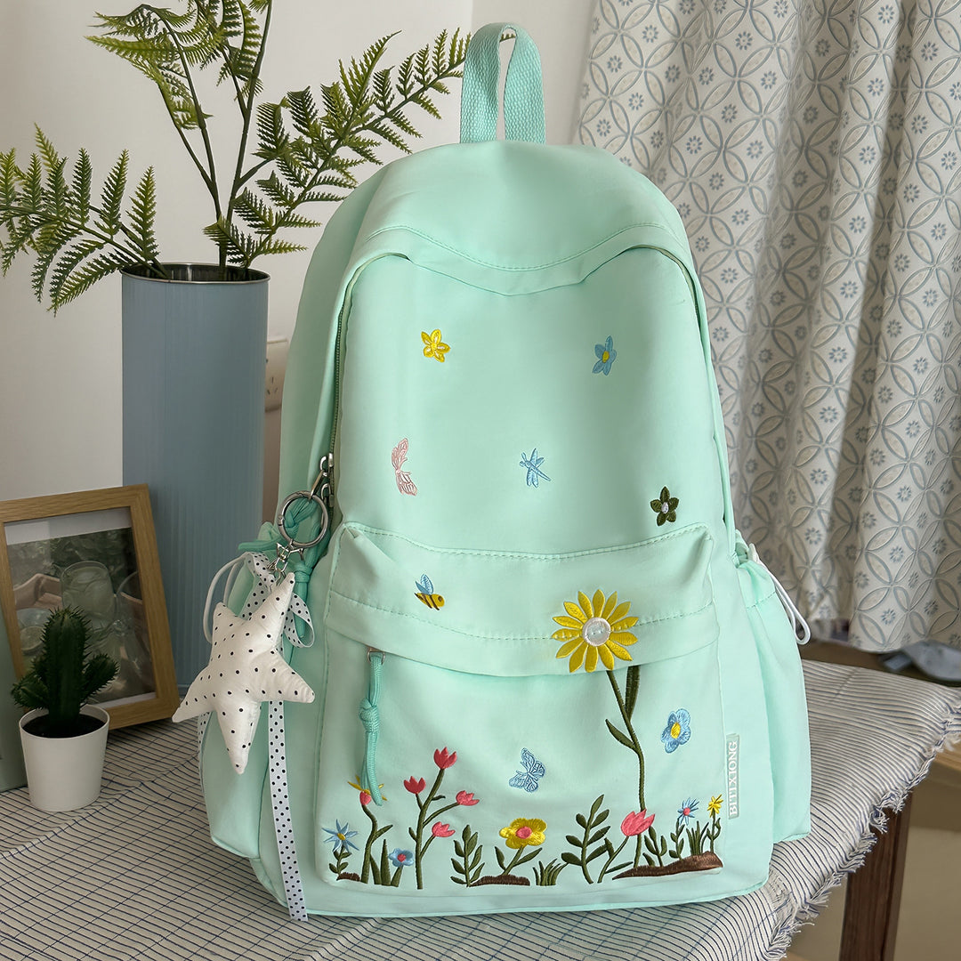 Floral Embroidered Backpack Kalsten 1791204649