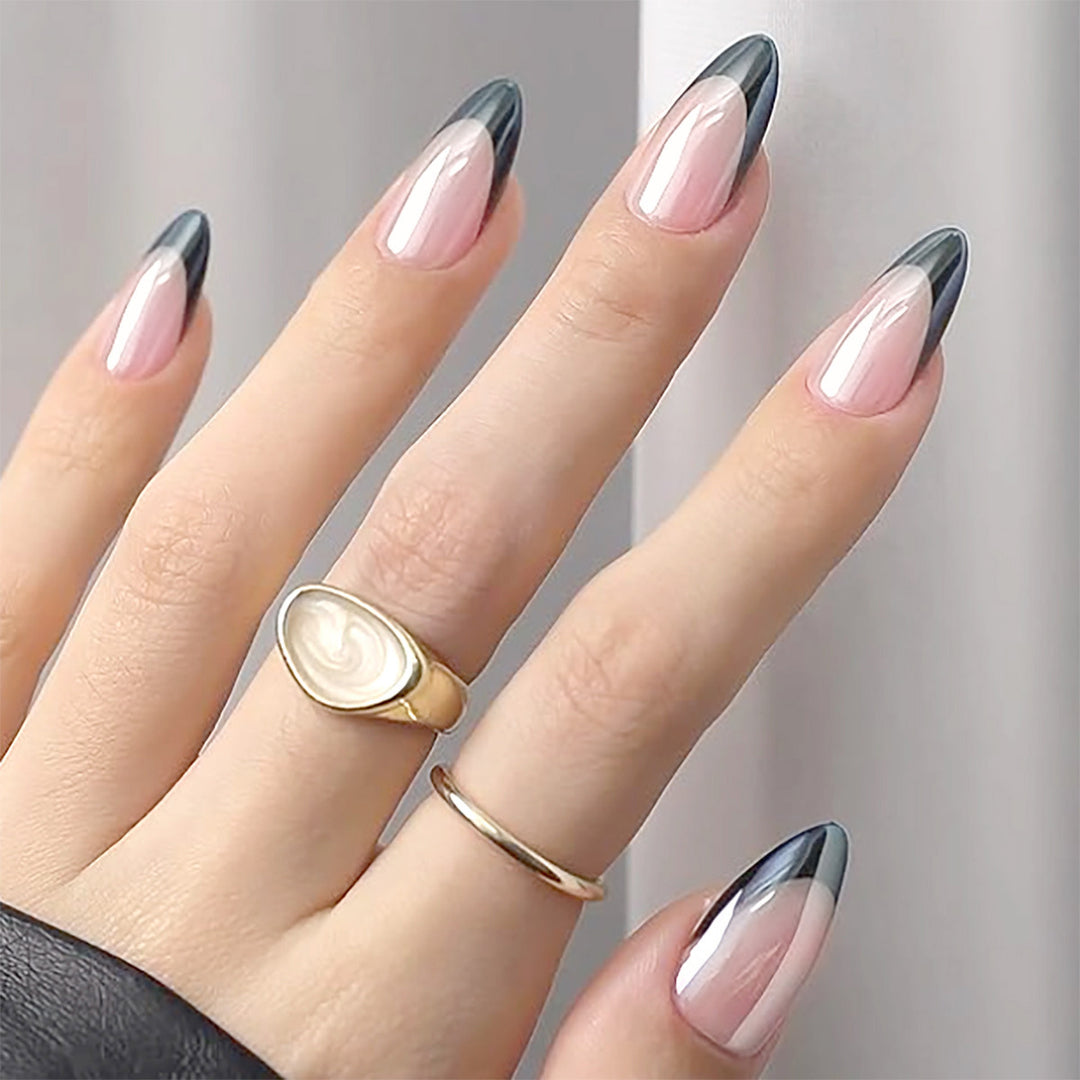 Glamorous Stiletto Press-On Nails with Ombre Finish Kalsten