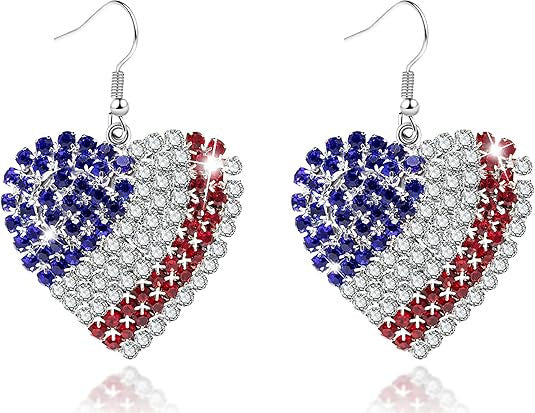 Women nano sparkling statement earrings with long rhinestone tassels Kalsten