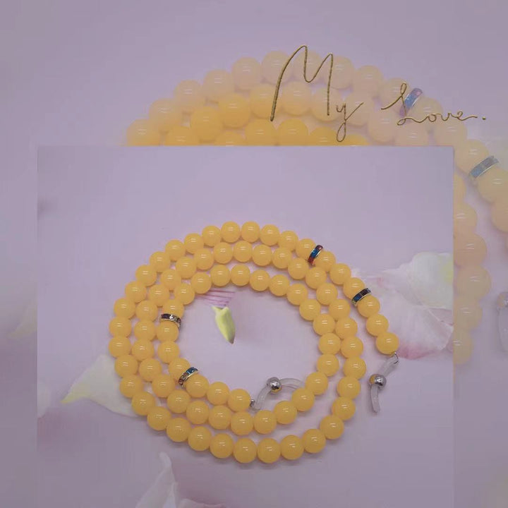 Multi-Strand Beaded Eyewear Chain Kalsten