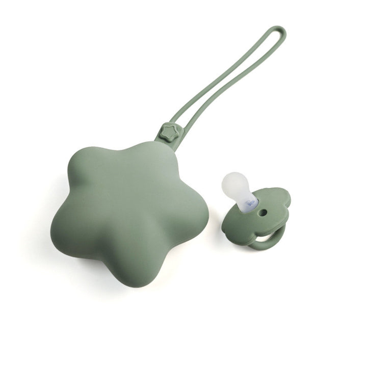 Silicone Star-Shaped Coin Purse with Elastic Wrist Strap