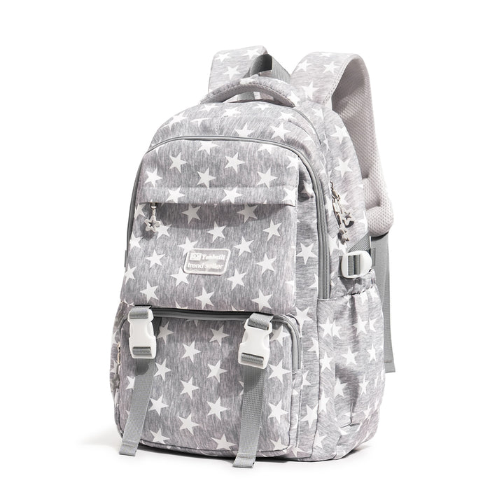 Stylish Star-Embellished Casual Backpack Kalsten