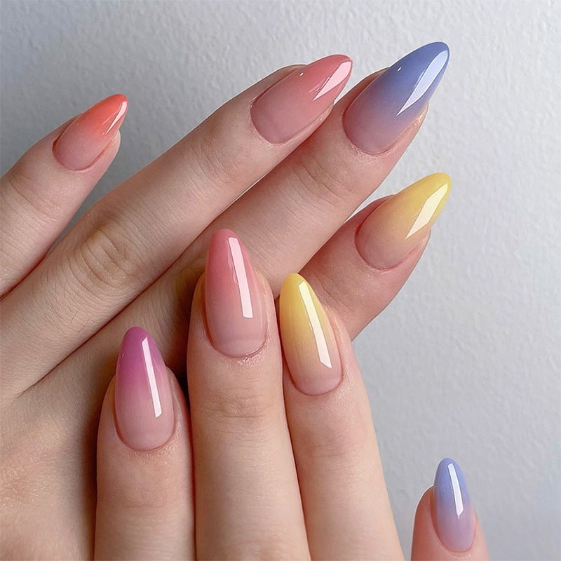 Acrylic Nail Set with Gradient Kalsten