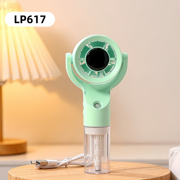 Women's Portable Mist Hand Fan with USB Connection Kalsten