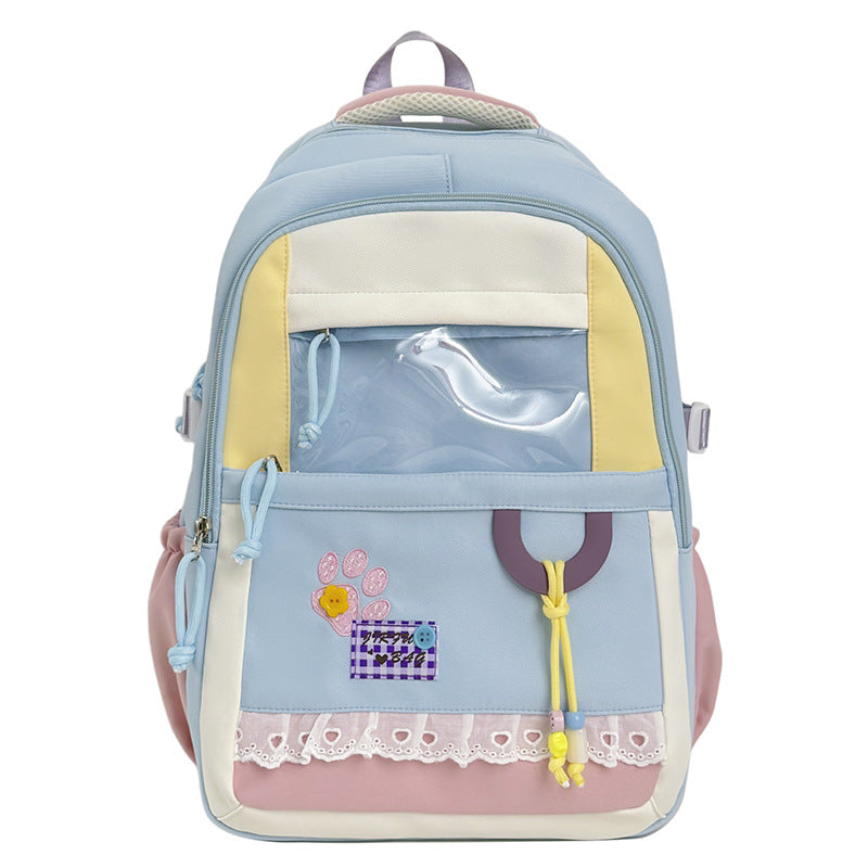 Cute Decorative Clear Window Backpack Kalsten