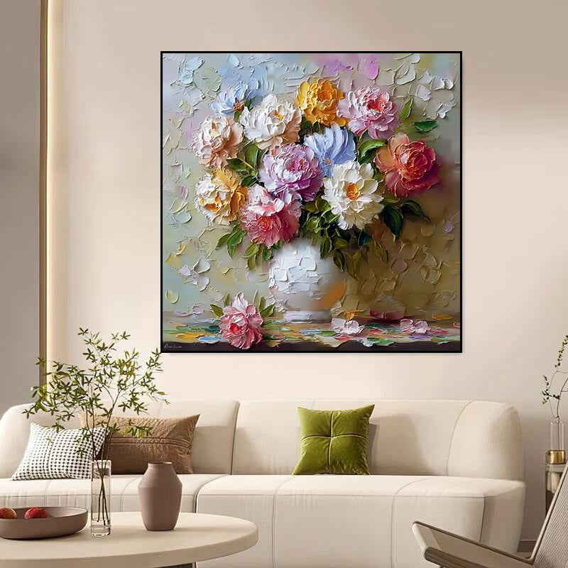 Floral Oil Painting Wall Art