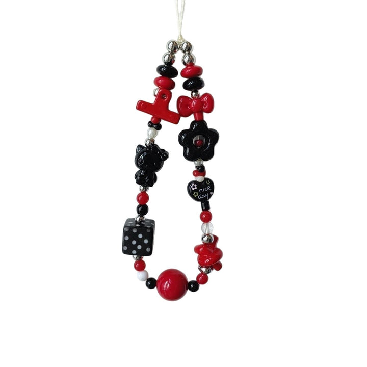 Colorful Themed Beaded Charm Bracelet Kalsten